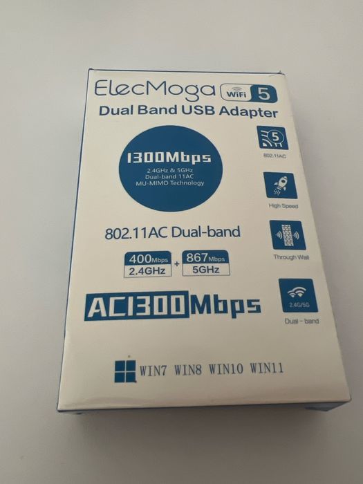 Дводіапазонний Wi-Fi адаптер