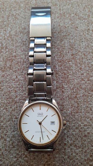 Zegarek Męski Stainless Steel Back Q & Q Quartz Water Resist