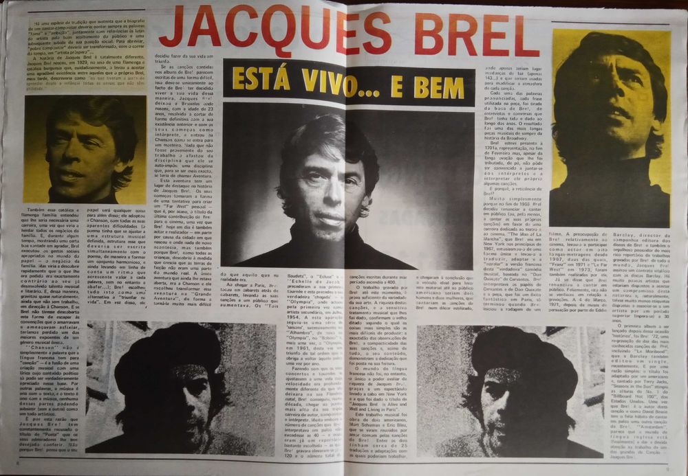 José Afonso	- - -		Musicalíssimo - nr. 95	- - - - -	Jornal