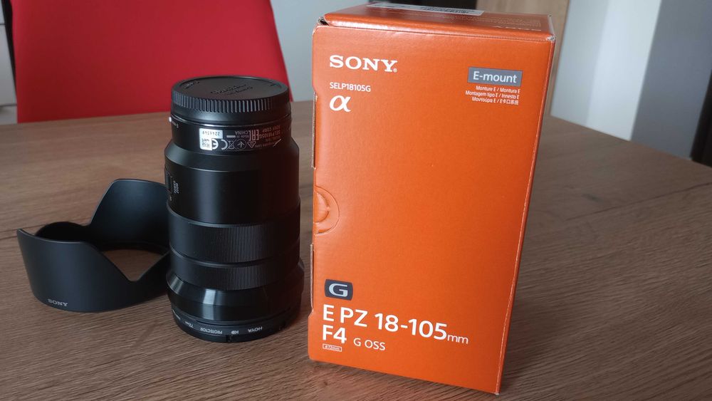 Sony E PZ 18-105mm F4 G OSS SELP18105G + FILTR UV