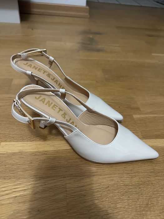 Buty na niskim obcasie