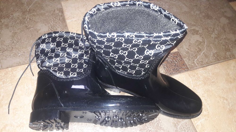 Резиновые сапоги р.39 гумові чоботи р.39 сапоги жіночі, сапоги женские