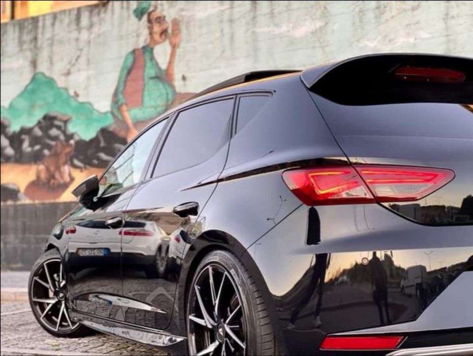 KIT ESTÉTICO LIP SPOILER AILERON Embaladeiras LEON 5F MK3 CUPRA FR