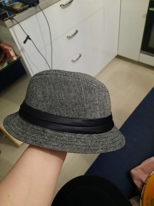 H&m kapelusz słomkowy 86/98 chłopięcy elegancki