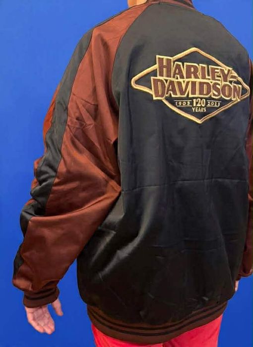 Kurtka męska bomber flek flyers Harley-Davidson XL czarna