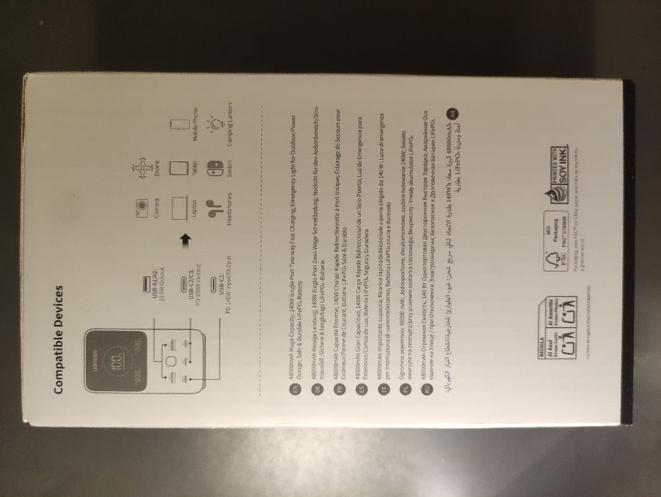 Powerbank  UGREEN Nexode 300w