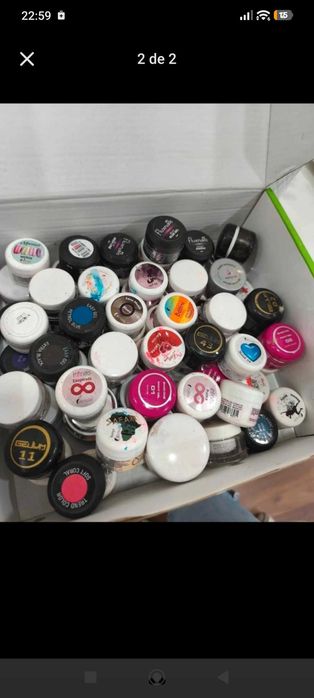 Cores de gel para unhas