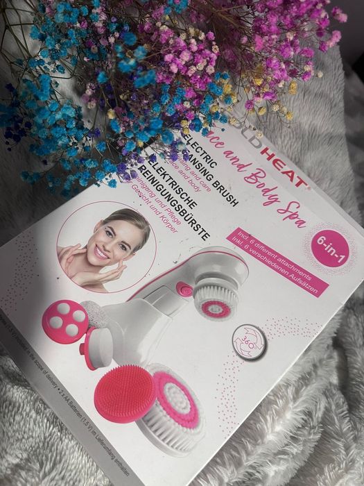 Elektryczna szczotka do ciała i twarzy