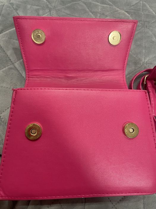 Малинова сумка маленька