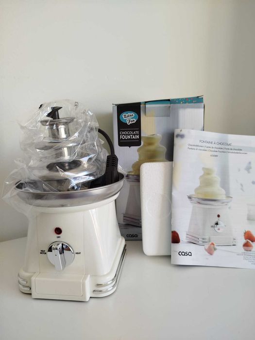 Fonte de Chocolate Retro Fun – CASA (Nova, nunca usada)