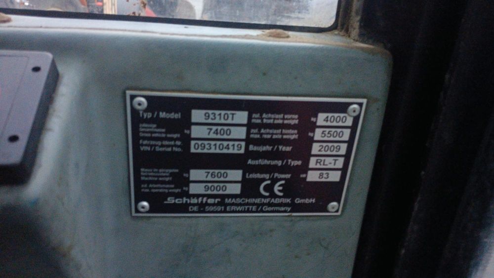 Schaffer 9310T świeżo sprowadzony