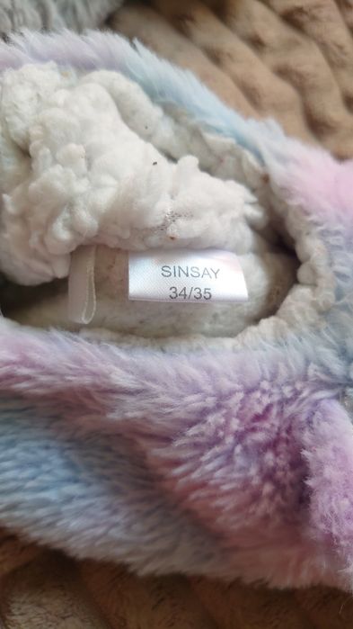 тапочки носки домашні капці sinsay 32-33-34-35 21-22 см