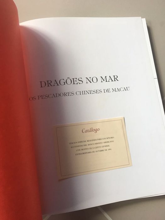 Livro: Dragões no Mar - Os Pescadores Chineses de Macau