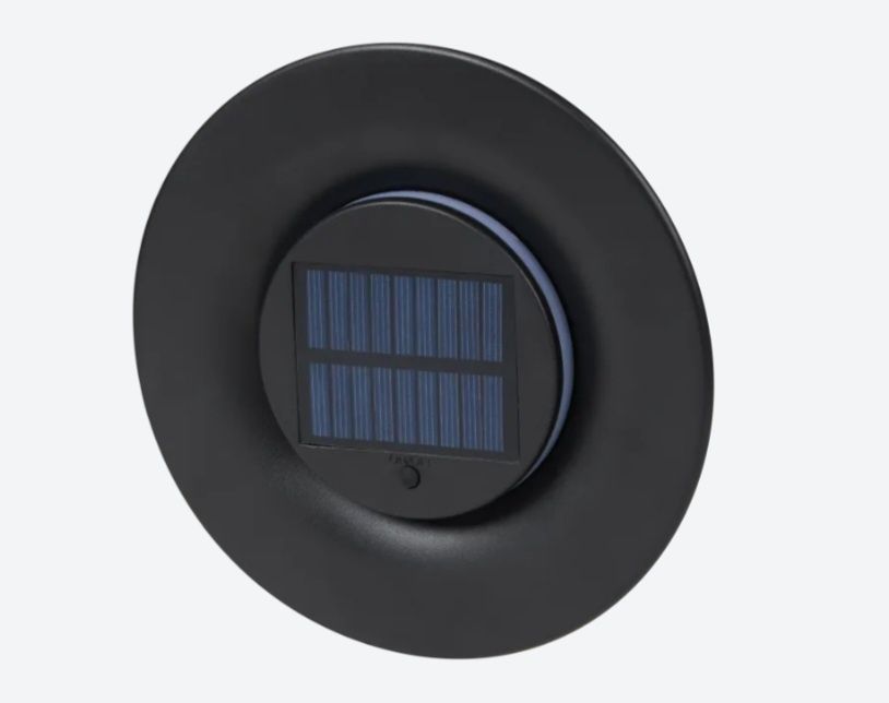 1 Candeeiro de parede solar 16cm 6 lúmenes