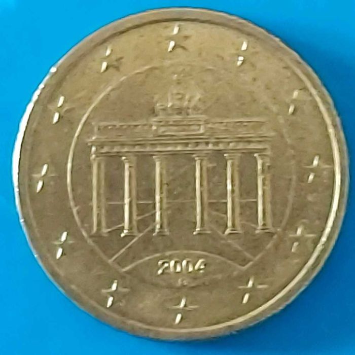 50 Cêntimos de 2004 Letra D,  da Alemanha