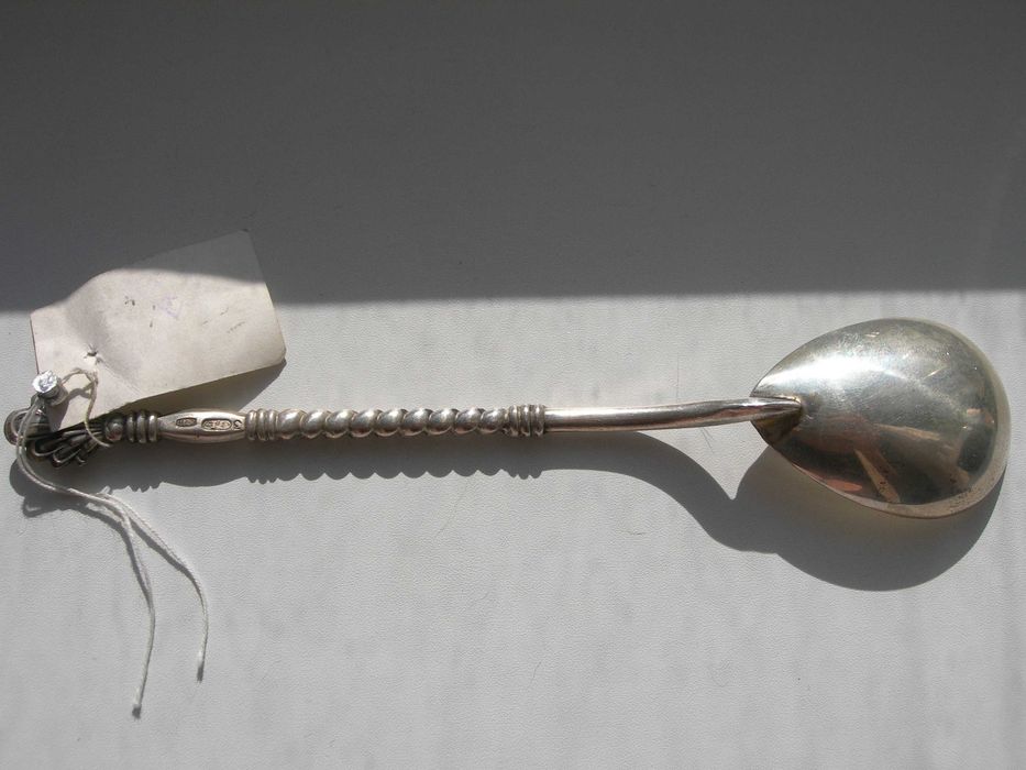 Чайная ложка, серебро 875 пробы, серебряная, новая