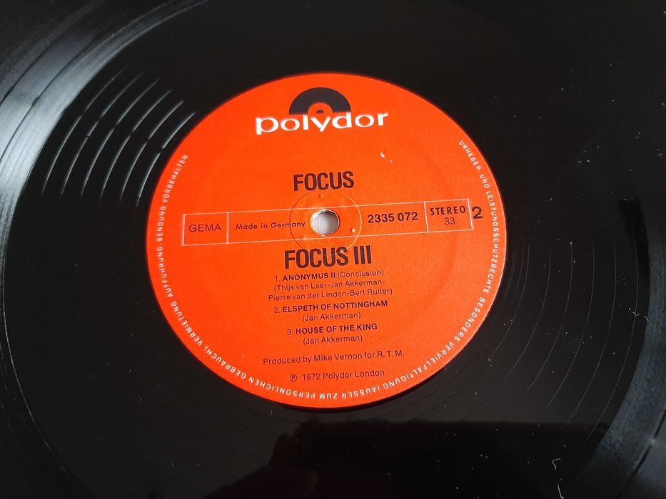 Focus - Focus 3 - Germany - 2 x Vinil LP