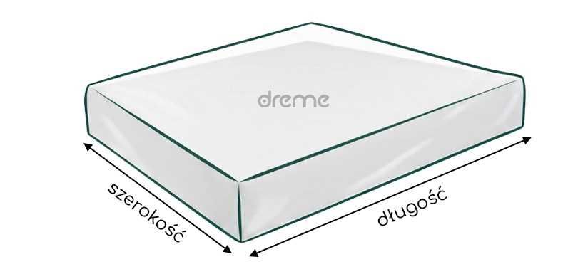 Poduszka siedzisko na wymiar materac wnęki parapet wygodny