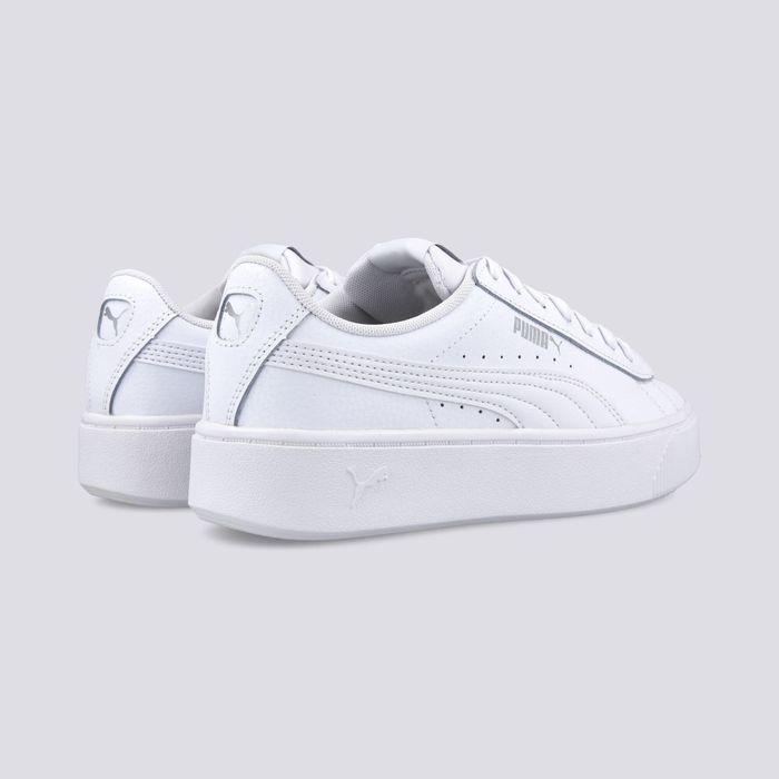 Білі кеди, білі кросовки Puma Vikky Stacked L 36 розмір