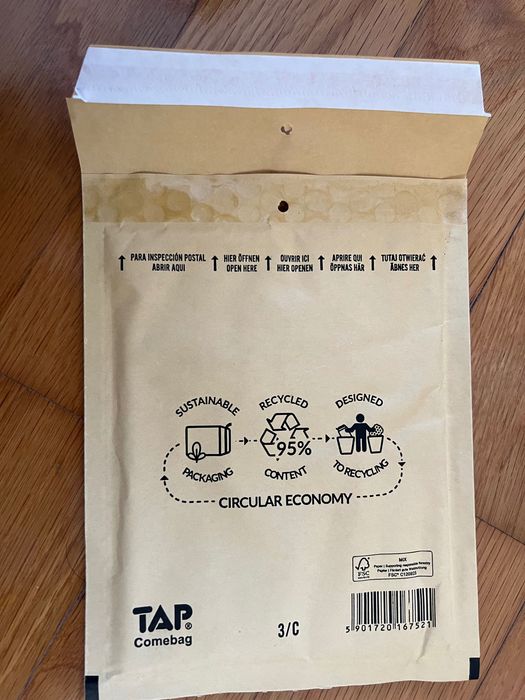 Envelopes plástico bolha