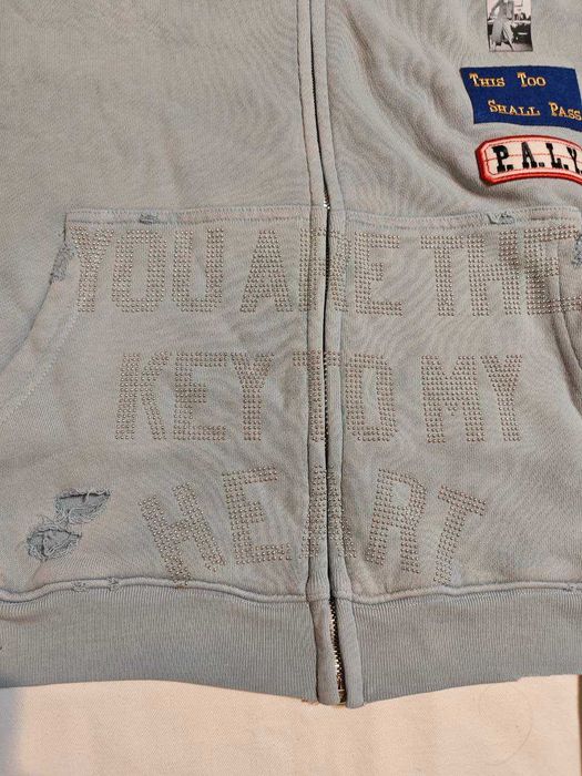 Paly Hollywood Zanucks Zip Hooded Sweatshirt