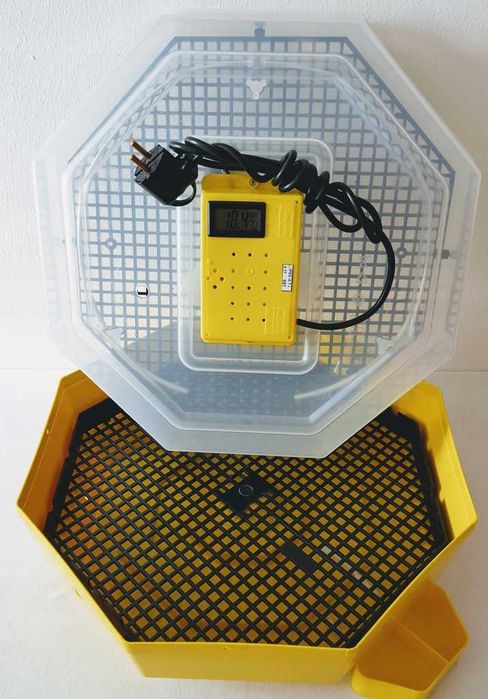 Inkubator lęgowy CLEO 5 z LCD i tacą półautomatyczną, 41 - 60 jaj