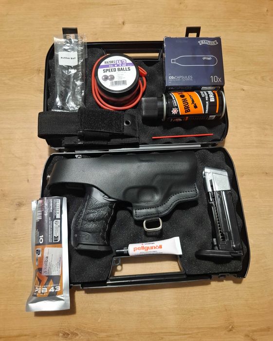 Walther PPQ T4E RAM, na gwarancji - mega zestaw!