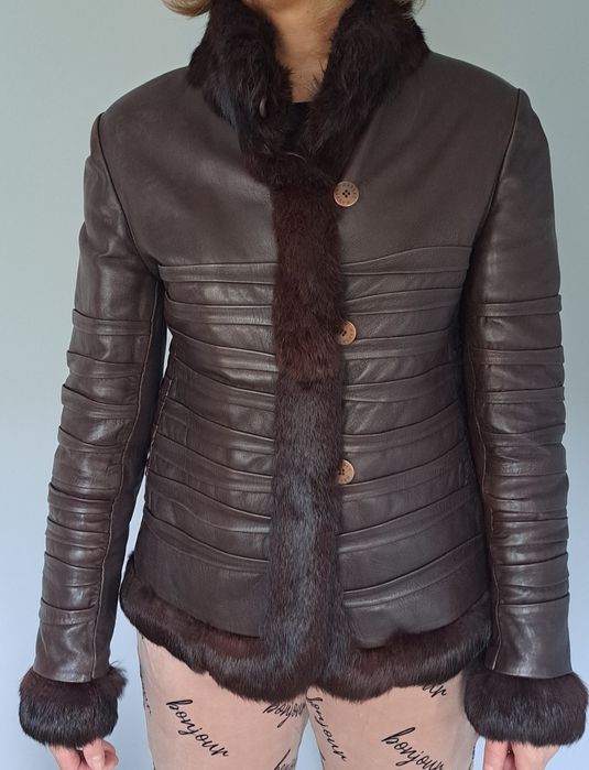 Skórzana kurtka damska
