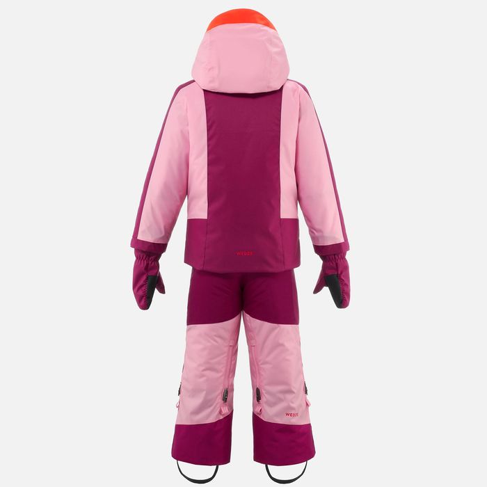 Conjunto 3 em1 ajustável casaco/calças/luvas criança 3-5 anos, COMBO