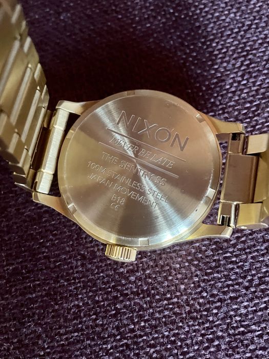 Relógio NIXON Sentry SS All Gold