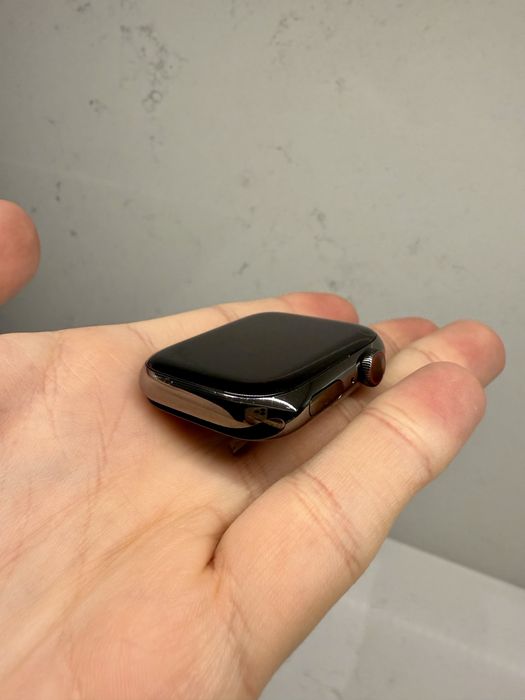 Apple Watch series 7 Celluar 45 Graphite Steel bransoleta mediolańska
