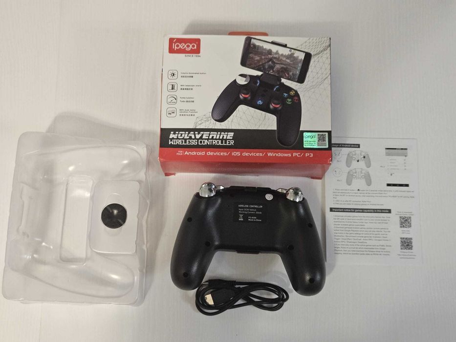 Gamepad kontroler IPEGA PG-9099 Wolverine - Android, PC - stan idealny