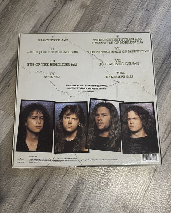 Винил/Пластинки Metallica Box Set 4LP 45RPM
