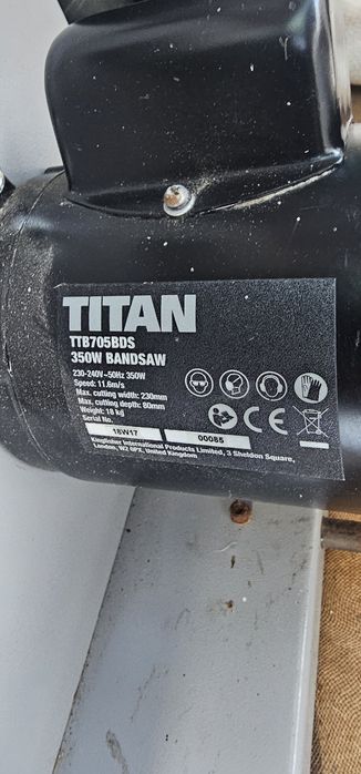Продам пилку стрічкову TITAN
