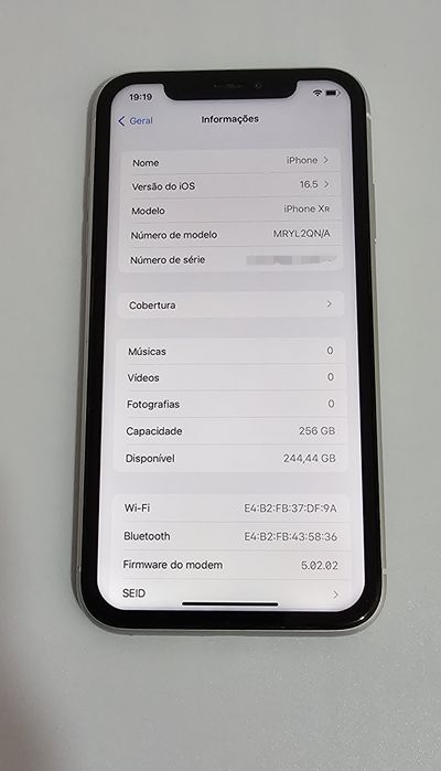 Iphone XR 256GB. 82% Bateria. Muito bom.
