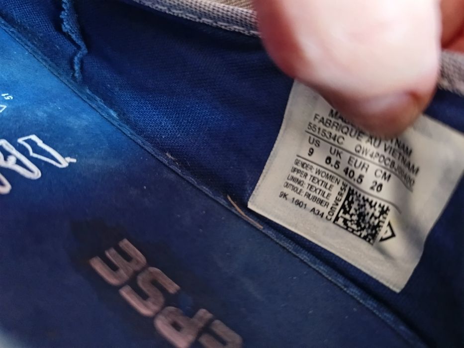 Converse trampki 38/39/40.5 jeans wsuwane baleriny super stan