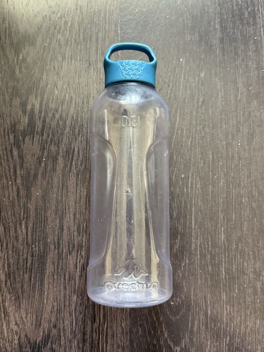 Прозора пляшка для води Quechua 0.8 л