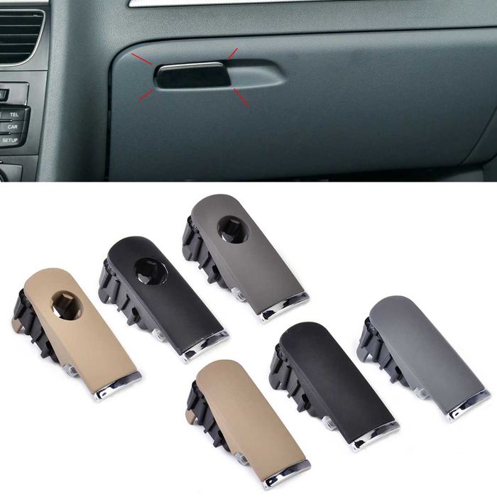 Fecho Porta Luvas Audi A4 B6 e B7 - 3 cores com e sem fechadura