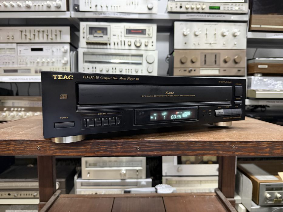 ‼️ TEAC PD-D2410 – Zmieniarka CD Hi-Fi na 5 Płyt z Programowaniem Odtwarzania i Wyjściem Cyfrowym | Audio Room