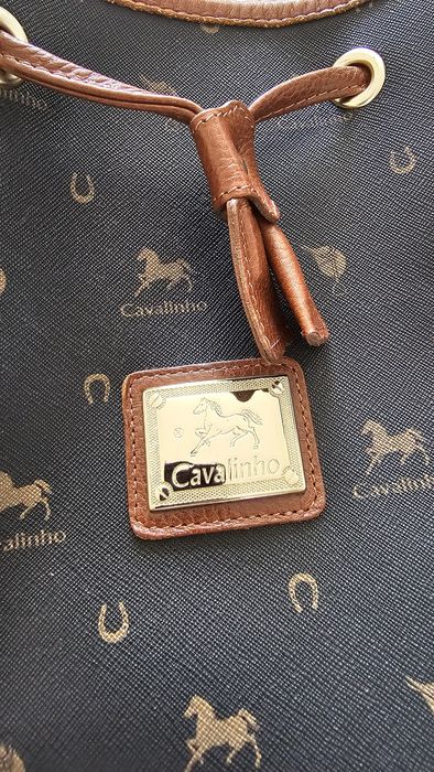 Bolsa Cavalinho preta e castanho