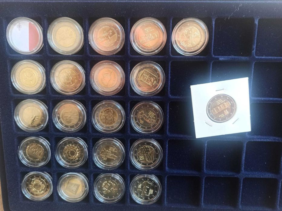 Coleção completa Moedas comemorativas 2 euros Malta
