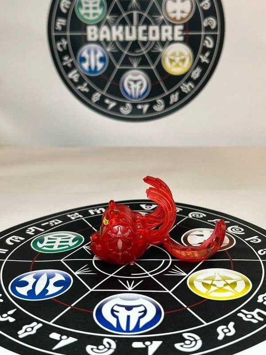 Bakugan Dual Elfin Pyrus Translucent