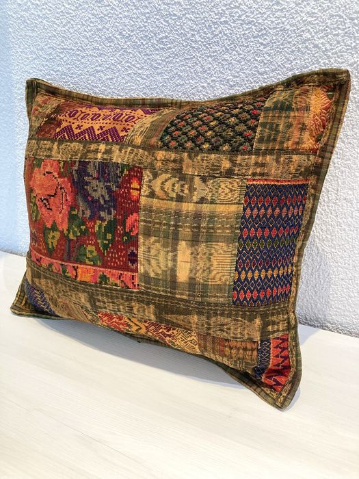 Poszewka dekoracyjna patchworki kilim turecki