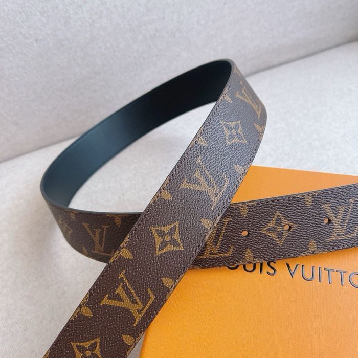Мужской ремень louis vuitton коричневый чоловічий ремінь луі