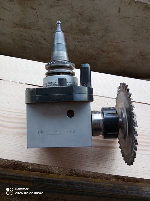 Agregat kątowy cnc ISO 30