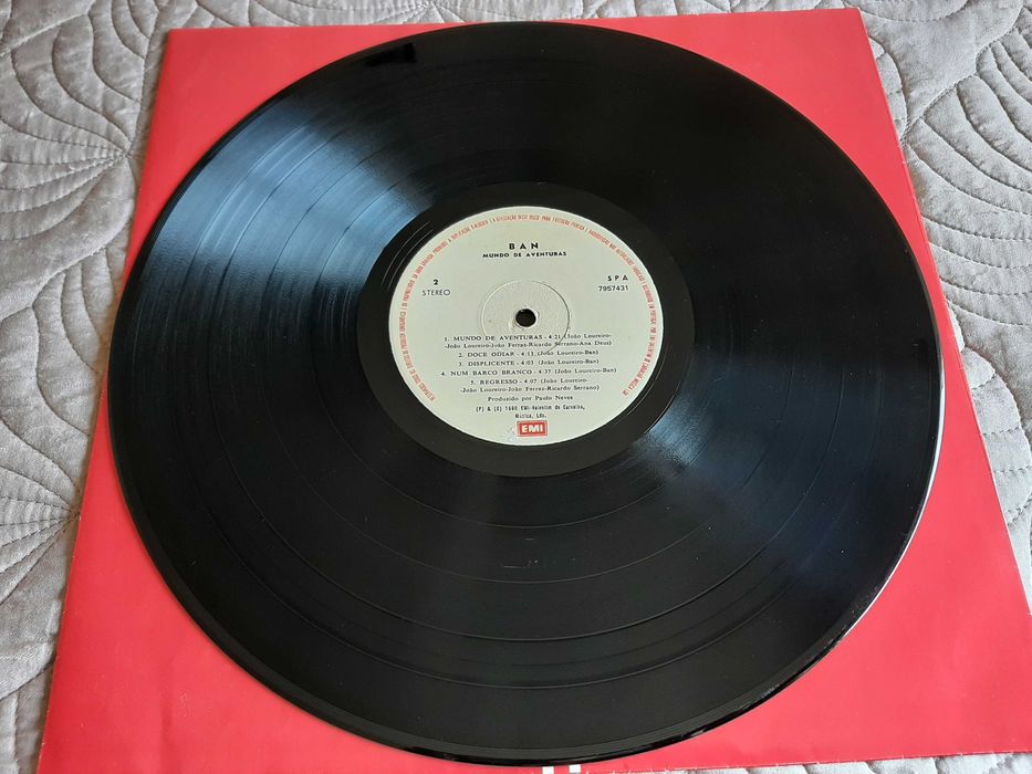 Ban - Mundo de Aventuras - Portugal - Vinil LP