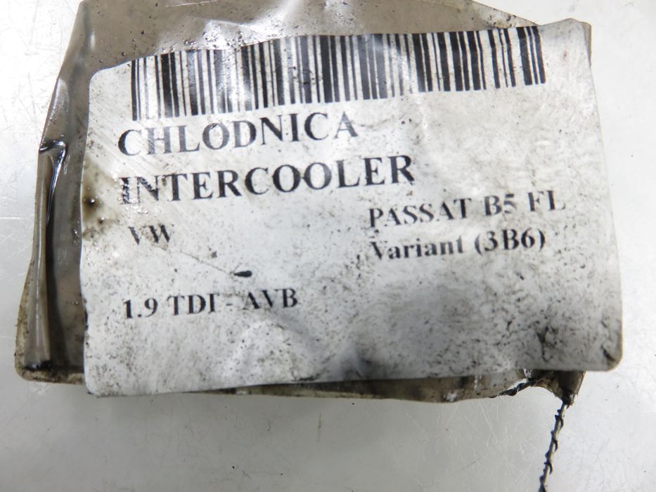 Intercooler Vw Passat B5.1.9 Tdi
