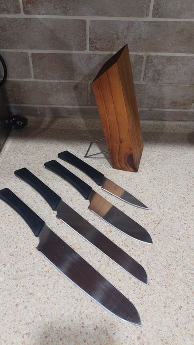 Ніж ікея IKEA ножі в колоді набір ножів