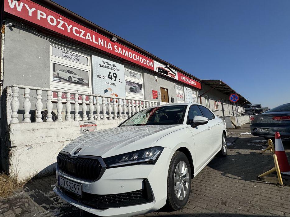 Wynajem Skoda Superb 2025r Automat Wypożyczalnia Samochodów
