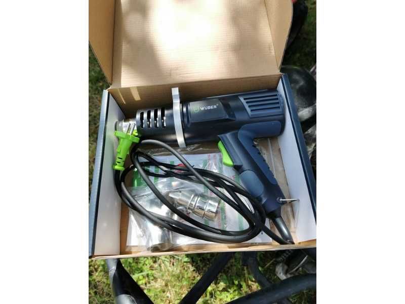 Opalarka elektryczna 2000W 600°C + 4 dysze NOWA SOLIDNA PROMOCJA!